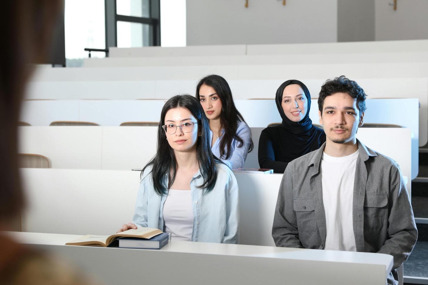 Students celebrating career success